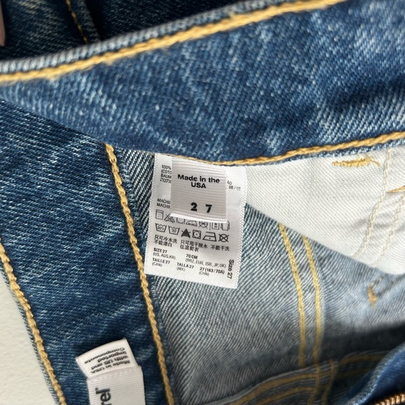 American Apparel Denim Shorts Size 27 - Picture 4 of 8